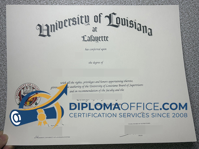 UL Lafayette degree