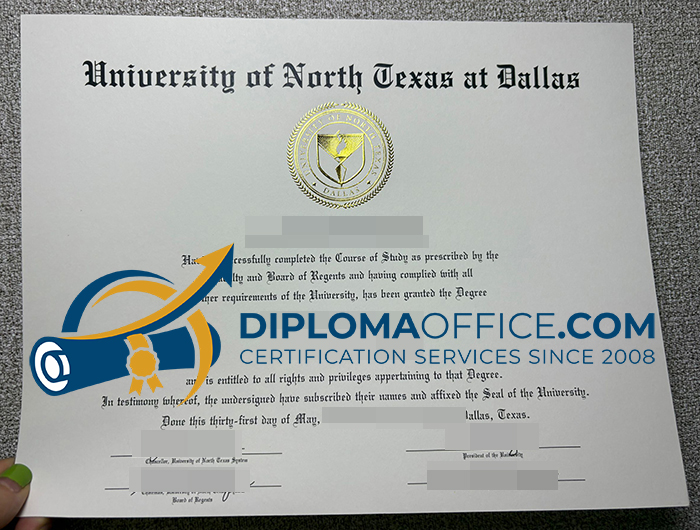 UNT Dallas degree