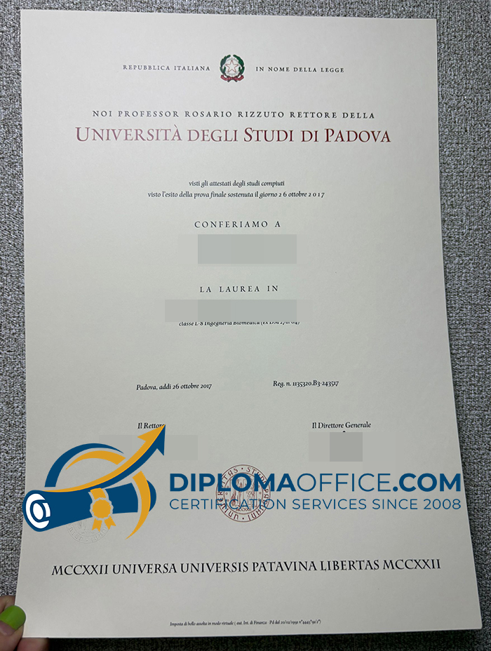 UniPd degree