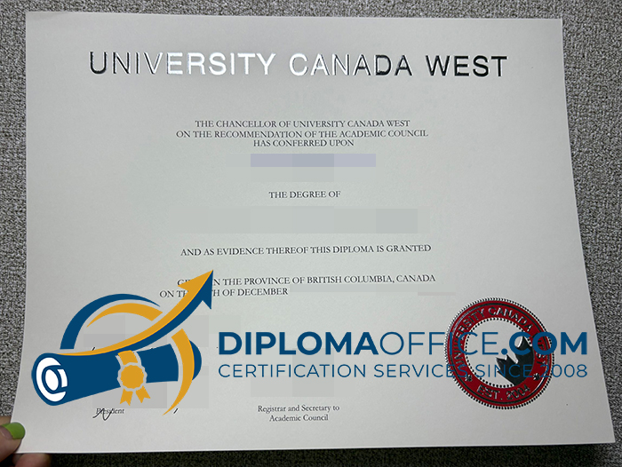 University Canada West degree