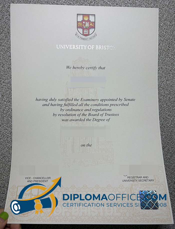 University of Bristol diploma