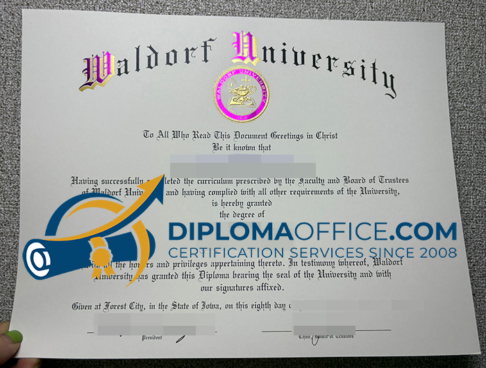 Waldorf University degree